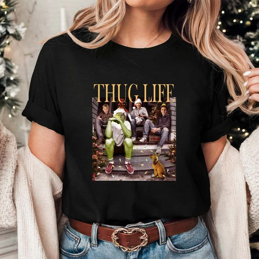 Thug Life Christmas Shirt Christmas Sweatshirt Christmas Movie Shirt Christmas Friends Shirt Christmas Gifts