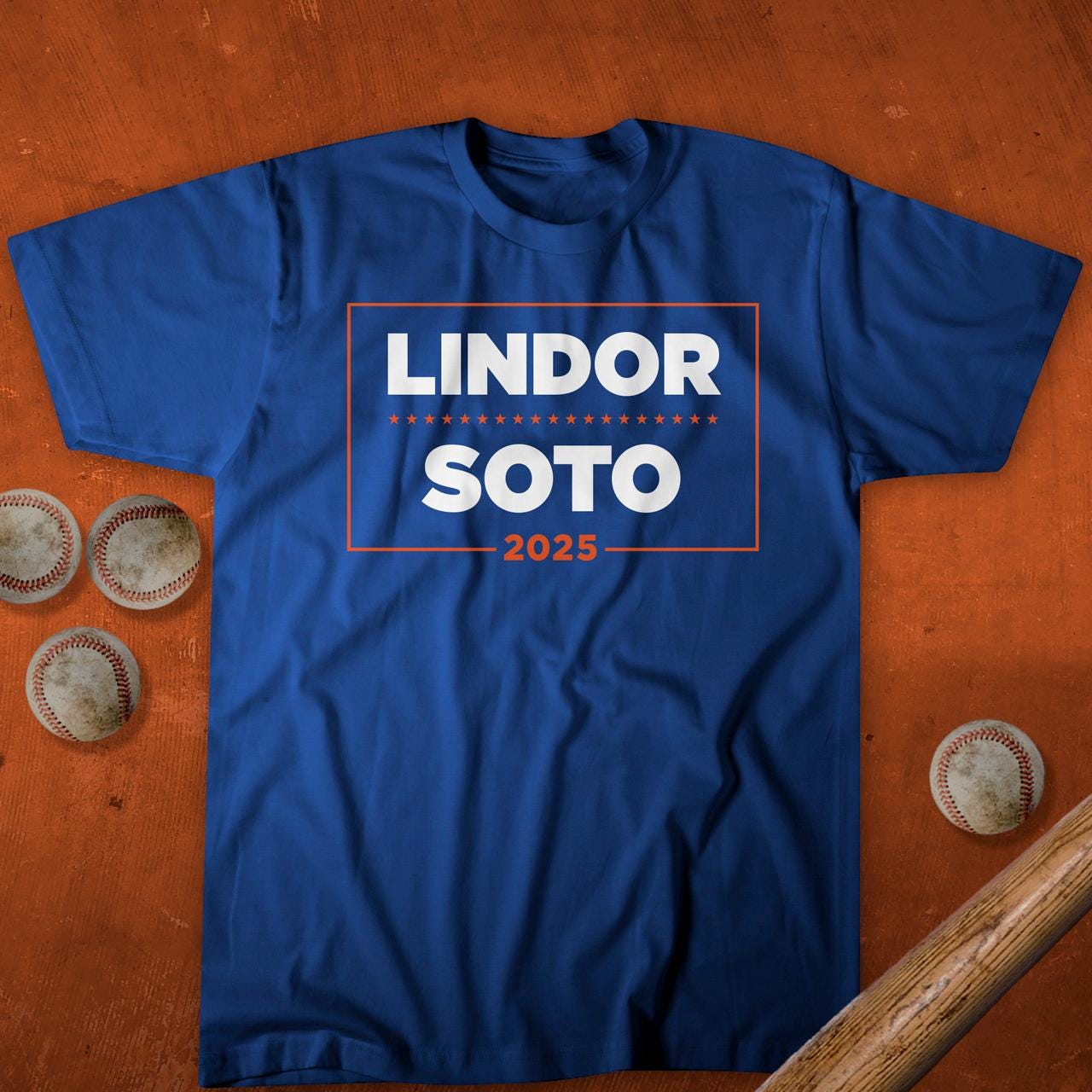 Lindor Soto '25 T-Shirt - New York Baseball Shirt