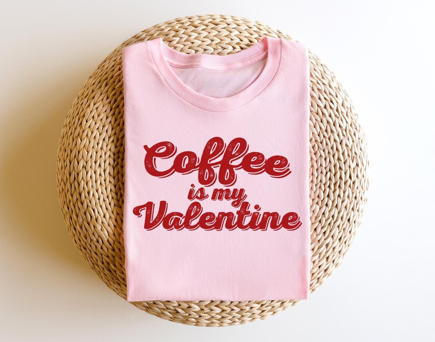 Womens Valentines Shirt, Coffee Is My Valentine Shirt, Valentines Day Shirt, Heart Shirt, Cute Valentines Gift