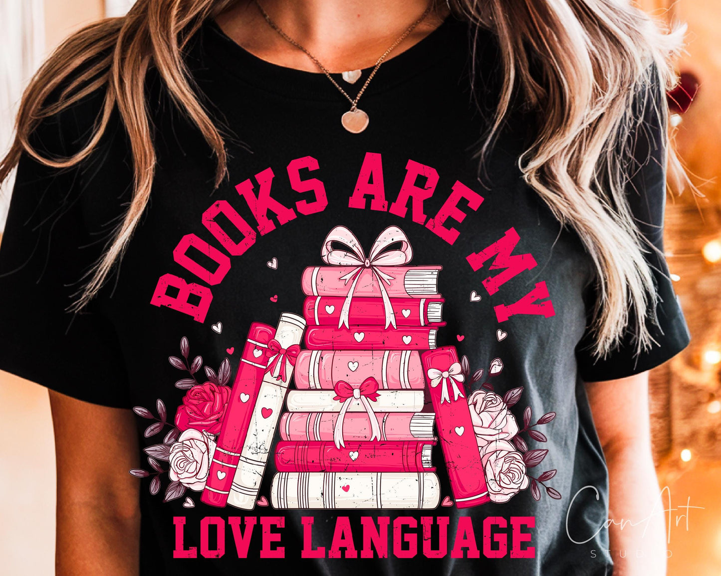 Valentine Book Lover Shirt, Books Are My Love Language Shirt, Bookish Shirt, Retro Bookworm T-Shirt