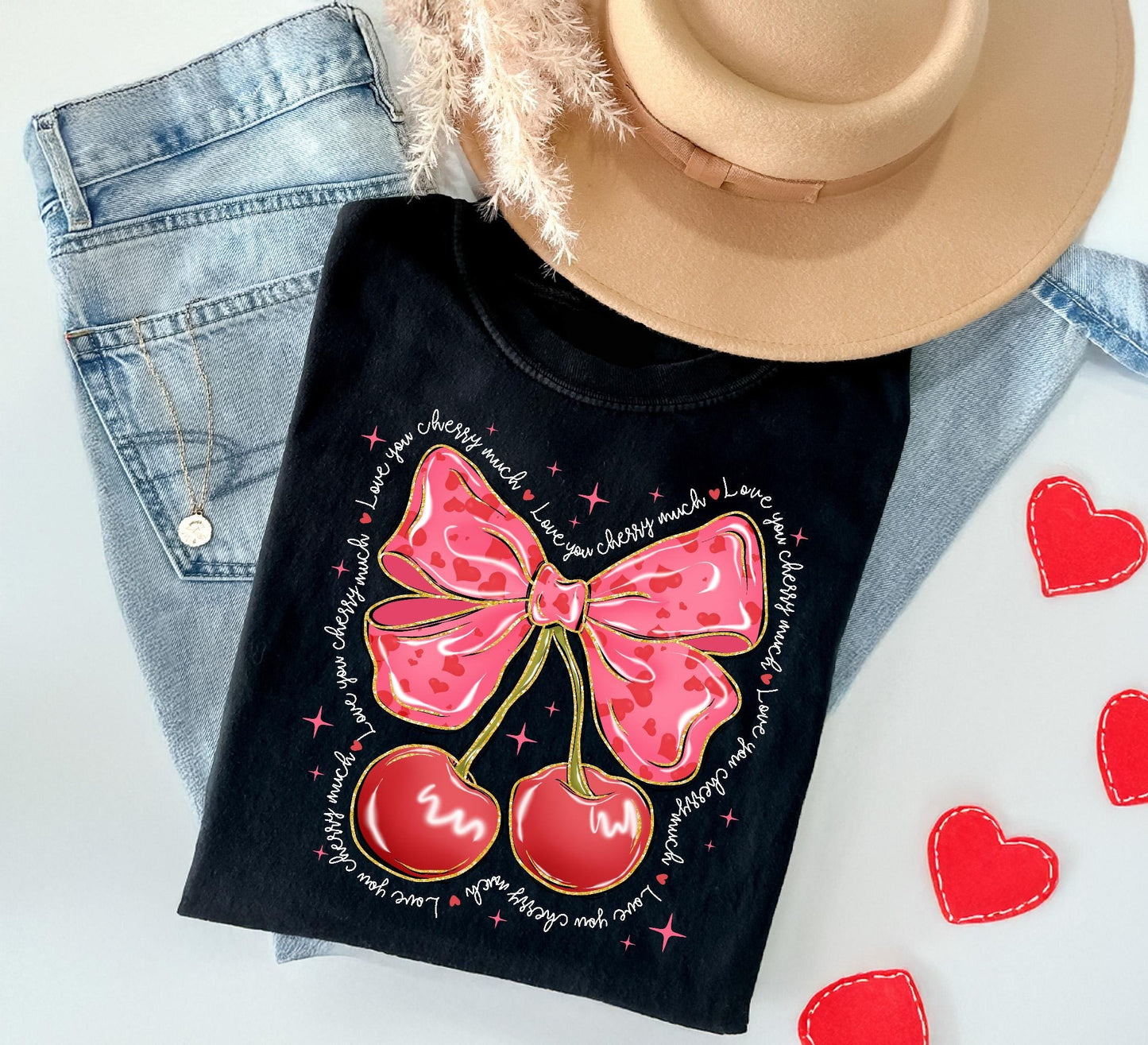 Love You Cherry Much Shirt, Cherry Valentine Day Shirt, Love Cherry Much Shirt, Funny Valentines Day Gifts